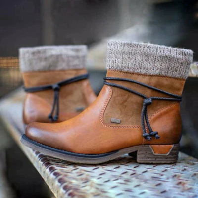 Madelief™ | Warm Orthopaedic Boots made of Vegan Leather